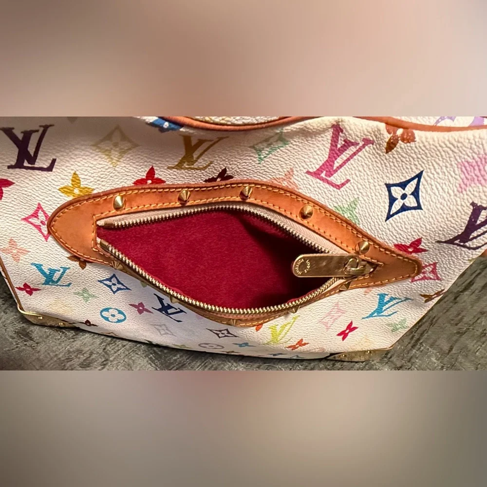 Louis Vuitton Monogram Multicolor, White